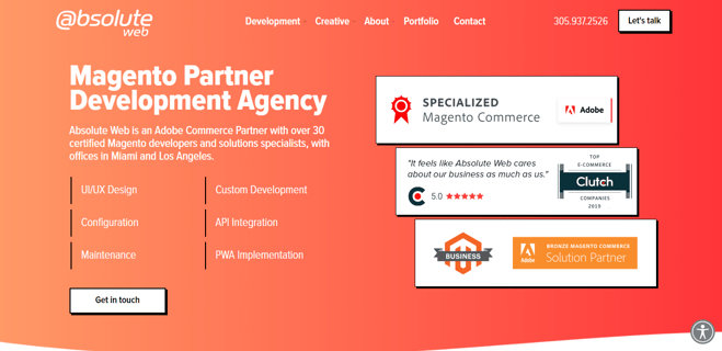 magento development company  absolute